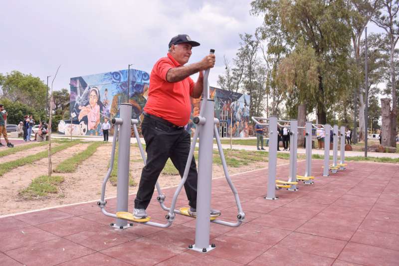 Inauguran obras de puesta en valor y refuncionalización en la plaza del San Gerónimo